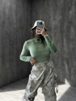 بلوز مخمل آستین بلند کد 180221 - Image 11