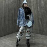 کت جین بلند کد 120186