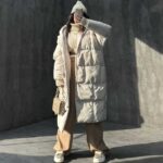 کاپشن بلند طرحدار کد 200330