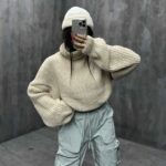 بافت یقه اسکی کد 200259