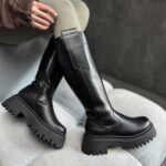 بوت بلند تیکه دار کد 140355