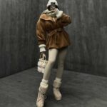 کت روناک آستردار کد 200410