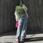 شلوار جین بگ کد 100850