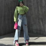 شلوار جین بگ کد 100852