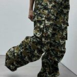 شلوار کارگو جیب پاکتی کد 100829