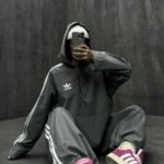 ست آدیداس زیپ دار کد 160335