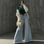 شلوار جین بگ کد 100854