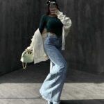 شلوار جین بگ کد 100857