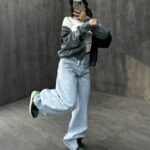 شلوار جین بگ کد 100856