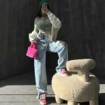 شلوار جین بگ کد 100858