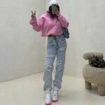 شلوار جین استریت کد 100878