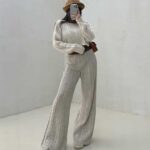 ست بلوز و شلوار 2 رنگ کد 160403