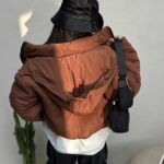 کاپشن کلاه گت دار کد 200544