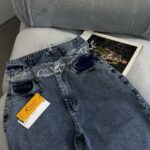 شلوار جین بگ کمرریش کد 100948