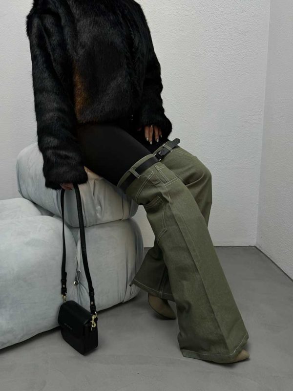 شلوار کتان 2 تیکه کد 100947