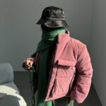 کاپشن بادکنکی پافرشو کد 200527