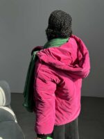 کاپشن بادکنکی جیب لوزی کد 200524 - Image 13