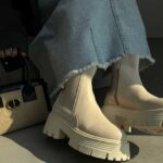 نیم بوت پشت نگین کد 140373