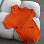 بلوز کبریتی یقه اسکی کد 180227