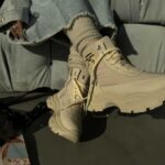 نیم بوت بغل زیپ PRADA کد 140414