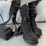 نیم بوت لژ راه راه کد 140422