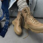 بوت بالا زیپ دار کد 140456