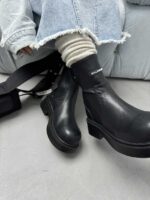 نیم بوت بغل زیپ Balenciaga کد 140467