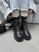 نیم بوت بغل زیپ Balenciaga کد 140467 - Image 3