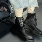 نیم بوت بغل کش سگک دار کد 140468