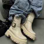 نیم بوت طرح لوزی کد 140528