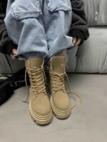 بوت جیر پشت چرمی کد 140505 - Image 2