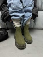 نیم بوت طرح گل کد 140506 - Image 8