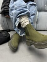 نیم بوت طرح گل کد 140506 - Image 9