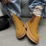 نیم بوت طرح گل کد 140506