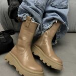 بوت بغل زیپ ساده کد 140512