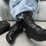 نیم بوت دکمه پانچی کد 140526