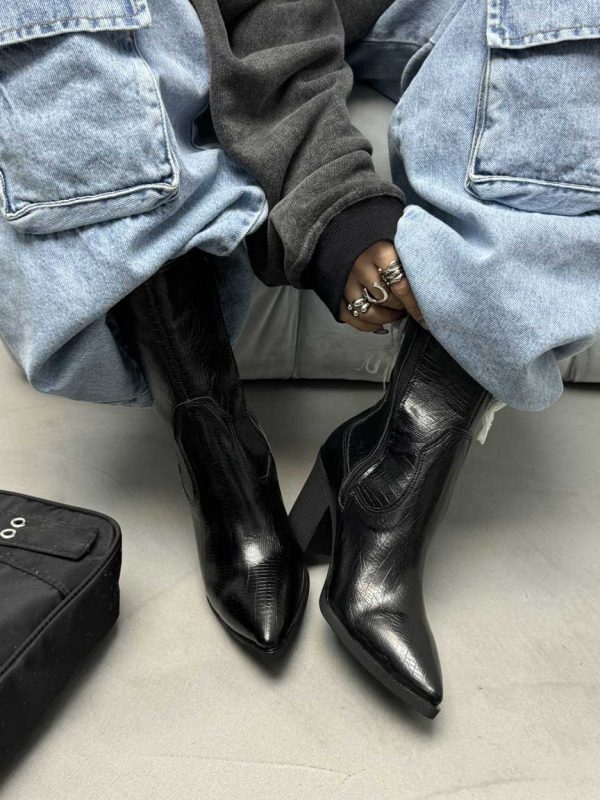 بوت پاشنه 10 سانتی کد 140510