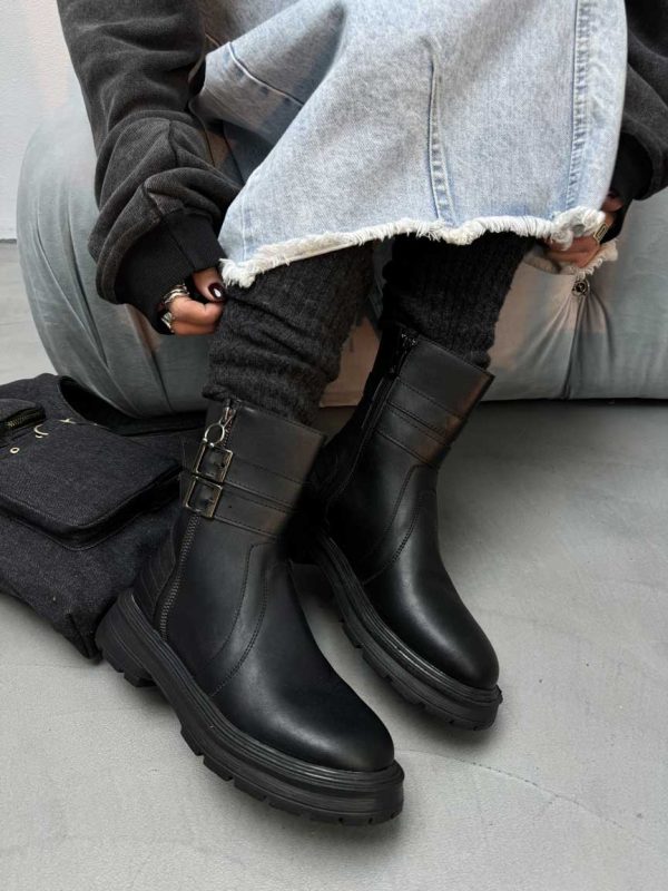 نیم بوت 2 سگک کد 140394