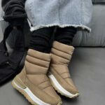 بوت کاپشنی لژ دو رنگ کد 140536