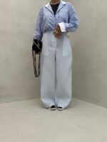 شلوار پارچه ای بلند کد 101018 - Image 3