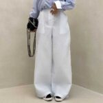 شلوار پارچه ای بلند کد 101018