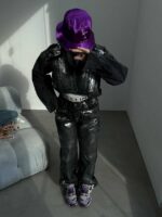 کت جین 2 رنگ زاپدار کد 120206 - Image 7