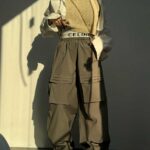 شلوار کارگو جیب پیله دار کد 100912