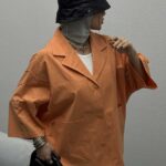 شومیز سرشانه پیله کد 220271