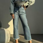 شلوار جین مام کد 100976