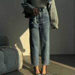 شلوار جین مام کد 100965