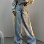 شلوار جین بگ کد 100977