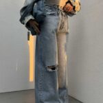 شلوار جین بگ کد 100974