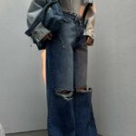 شلوار جین بگ کد 100970