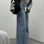 شلوار جین بگ کد 100980